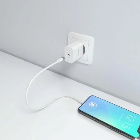 Aisens Cargador de Pared GaN 20W USB-C Blanco A110-0938